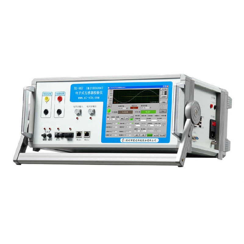 Does the comprehensive test of transformer support a wide range of currents?